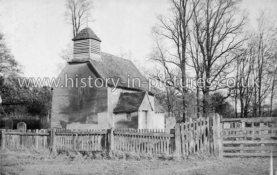 The Church, Hazeleigh, Essex. c.1908. Demolished 1922